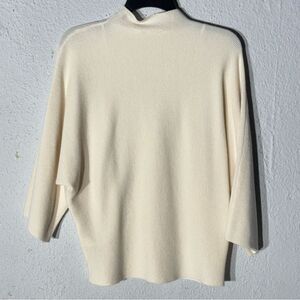 Cyrus Cream Off White Cowl Neck Sweater Size Small